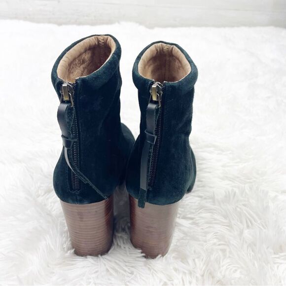 Jeffrey Campbell Rumble Homemade Havana Last Suede High Heel Booties - Picture 8 of 15